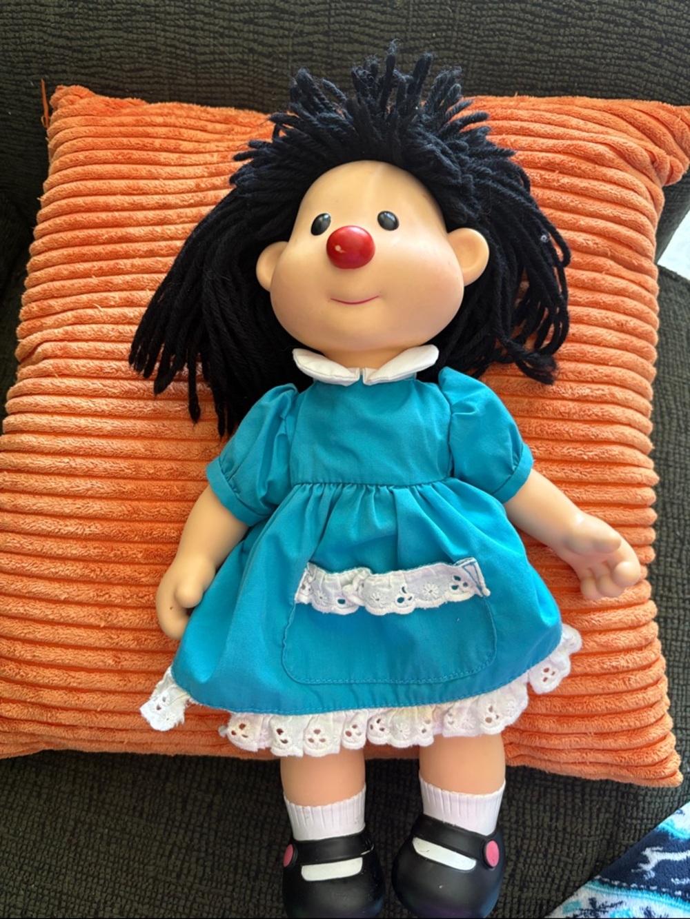 Molly the dolly from the Big Comfy Couch.